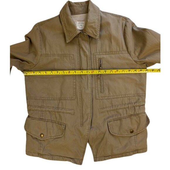 Gap Women's Large Taupe Utility Jacket - Picture 4 of 9